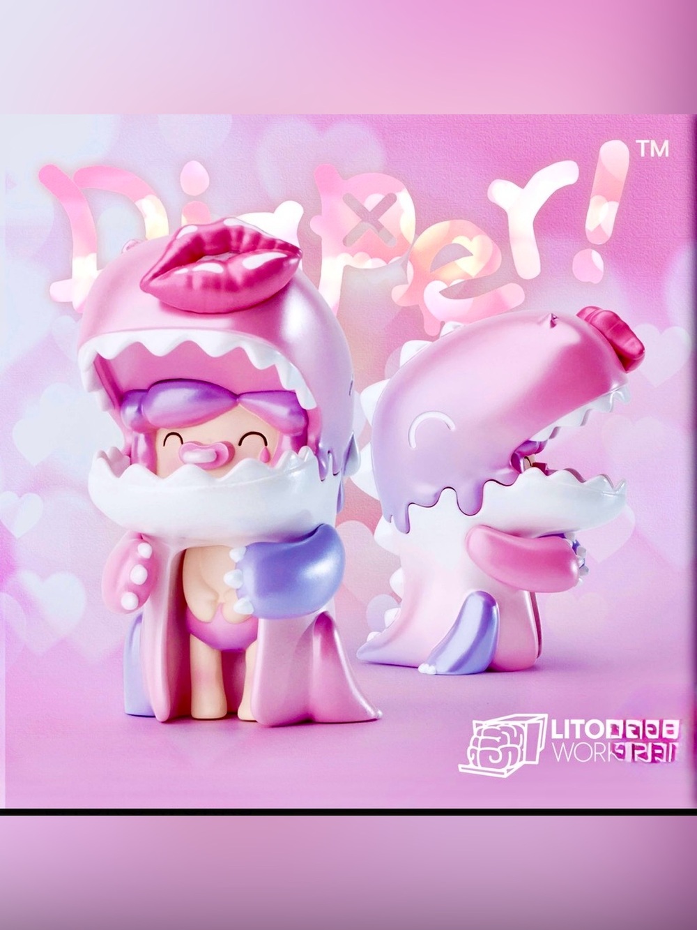 LitorWorks Umasou! Diaper – MUA (Pink Lips Edition); 2021. RARE & Discontinued.